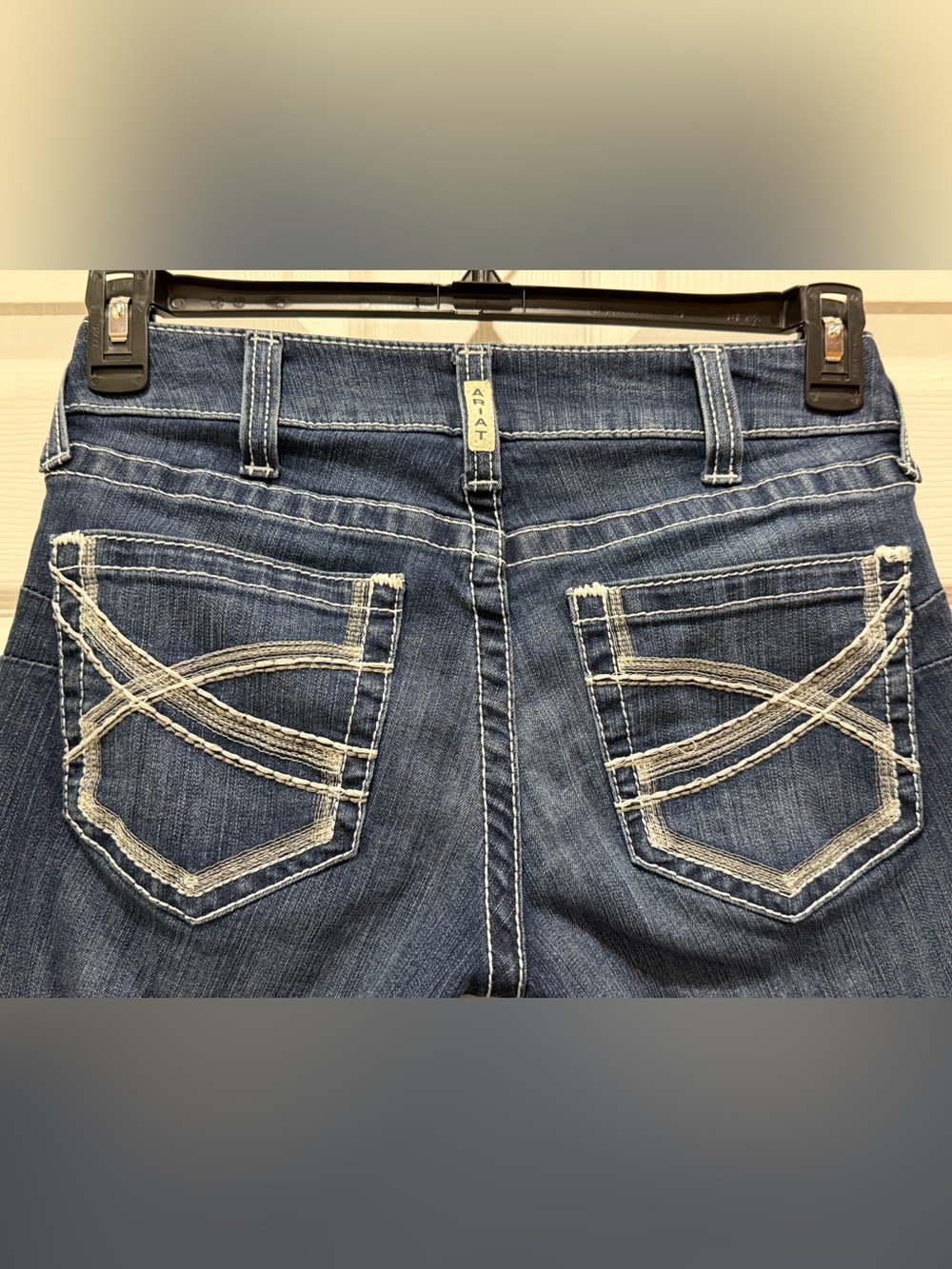 Ariat size 27 R Mid Ride Straight Leg Women's Jeans - Picture 5 of 8
